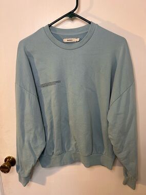 PANGAIA LIGHT BLUE CREWNECK SWEATSHIRT SIZE SMALL